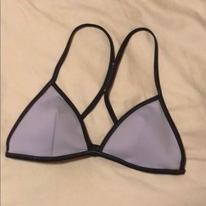 Purple/blue bikini top